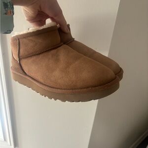 UGG Tan Ankle Boots